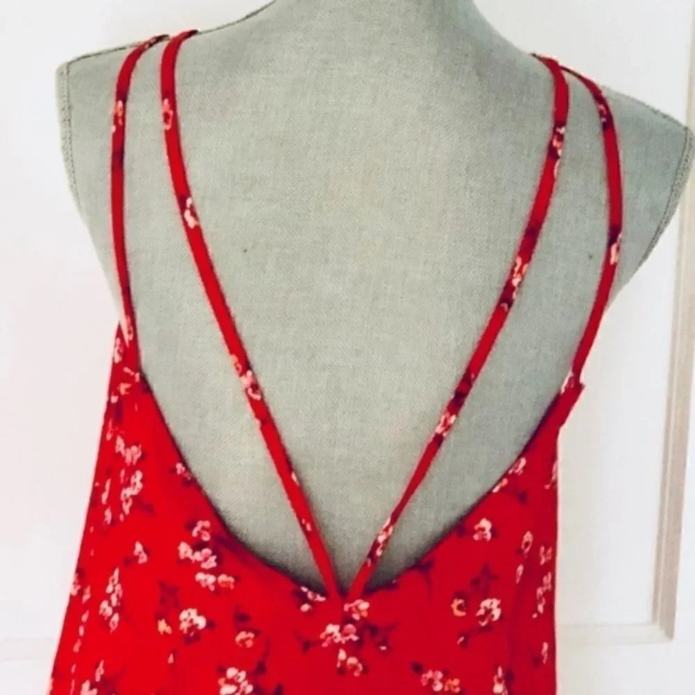 Mimi Chica Red Sun Dress - Picture 6 of 7